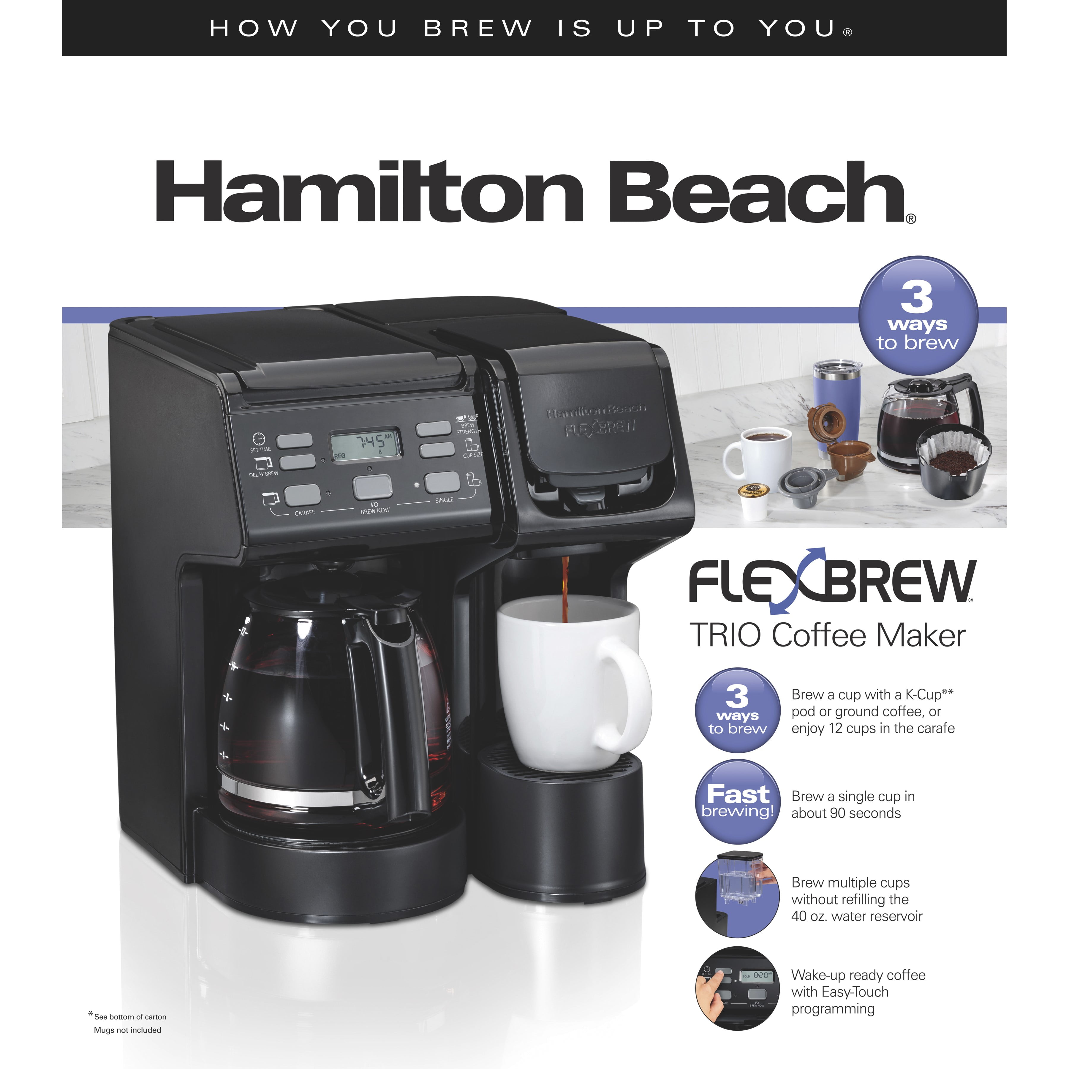 Hamilton Beach Flexbrew Trio Coffee Maker, Coffee Makers