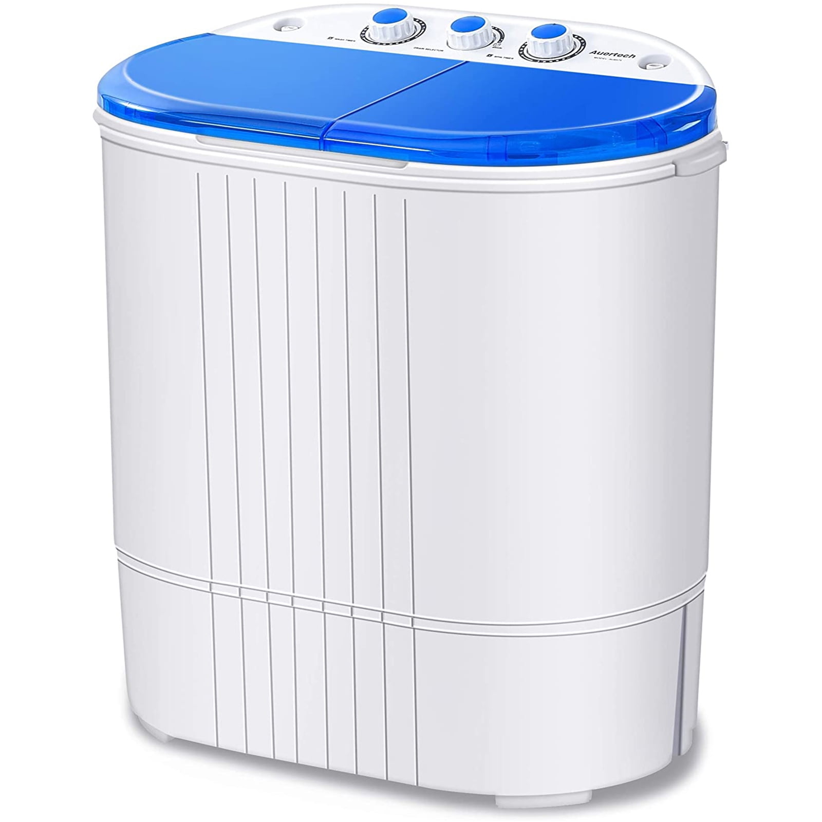 Auertech Portable Washing Machine 20lbs Mini Twin Tub Compact Semi