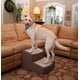 thumbnail image 2 of Pet Gear Easy Step II escaleras extra anchas para mascotas, 2 pasos/para gatos y perros de hasta 200 libras, Chocolate, Extra ancho, 2 of 4