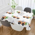thumbnail image 4 of Coolnut Easter Bunny Carrot Car Rectangle Tablecloth, Spill-Proof Polyester Table Cloth, Table Cover for Kitchen Dining Picnic Holiday Party Decoration, 60"x60", 4 of 7