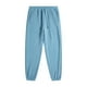 thumbnail image 1 of Pantalones largos para hombre, color liso, informales, con cordón en el tobillo, pantalones largos para hombre, 1 of 6