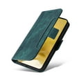 thumbnail image 4 of Wallet Case for Samsung Galaxy S23 Plus, Wrist Hand Strap Premium PU Leather TPU Shockproof Flip Cover with Kickstand Card Slots Holder Magnetic Clasp Case for Samsung Galaxy S23 Plus, Green, 4 of 7