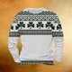 thumbnail image 1 of Ceisia men's Loose Fit Crew Neck Long Sleeve Waffle Knit Top for Holiday Casual Wear Green XXXL Gifts, 1 of 5