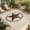 Beige Brown, variant on Indoor Outdoor Area Rugs,Retro Country Western Stars Washable Patio Rug Non-slip Quick Dry Camping Rugs,Pentagram on Linen Texture Floor Carpet for Porch Deck Backyard RV Decor,4x6ft