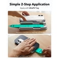 thumbnail image 4 of Protector de pantalla de privacidad ESR para iPhone 16/15 con bandeja, paquete de 3, 4 of 9