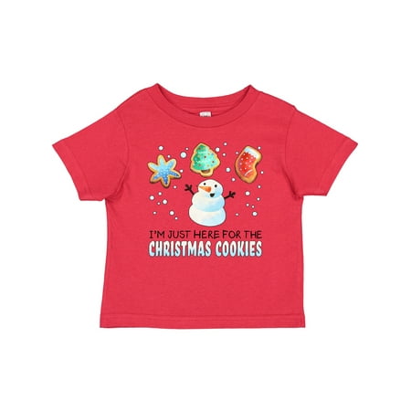 

Inktastic I m Just Here for the Christmas Cookies Gift Baby Boy or Baby Girl T-Shirt