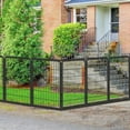 thumbnail image 2 of Garden Fence 45ft(L)×40in(H) No Dig Fence Panels with Gate Fencing for Yard Animal Barrier Decorative Garden Fencing for Backyard Patio Garden Fences and Borders for Dogs, 2 of 9