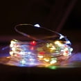 thumbnail image 2 of Guirnalda de luces LED multicolor de 2 m y 20 LED, resistente al agua IP65, ideal para decorar árboles de Navidad, dormitorios, bodas, fiestas, festivales, Halloween, jardines, patios y césped., 2 of 4