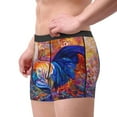 thumbnail image 4 of Bingfone Rooster Oil Painting Men'S Underwear - Casual Stretch Boxer Briefs-Small, 4 of 9