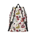 thumbnail image 7 of Geaub london landmark1 durable canvas backpack: stylish, lightweight, and spacious with adjustable straps, 7 of 7