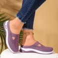 thumbnail image 5 of Mepaouo Women Orthopedic Mule Sneakers Woven Breathable Running Shoes Arch Support Walking Slides, 5 of 8
