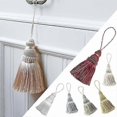 thumbnail image 2 of BELAVENIR Colorful Tassel Key Tassel Hanging Rope Silk Tassel Fringe Tassel Trim Garment Decoration DIY Accessories for Curtain and Home Decoration, 2 of 5
