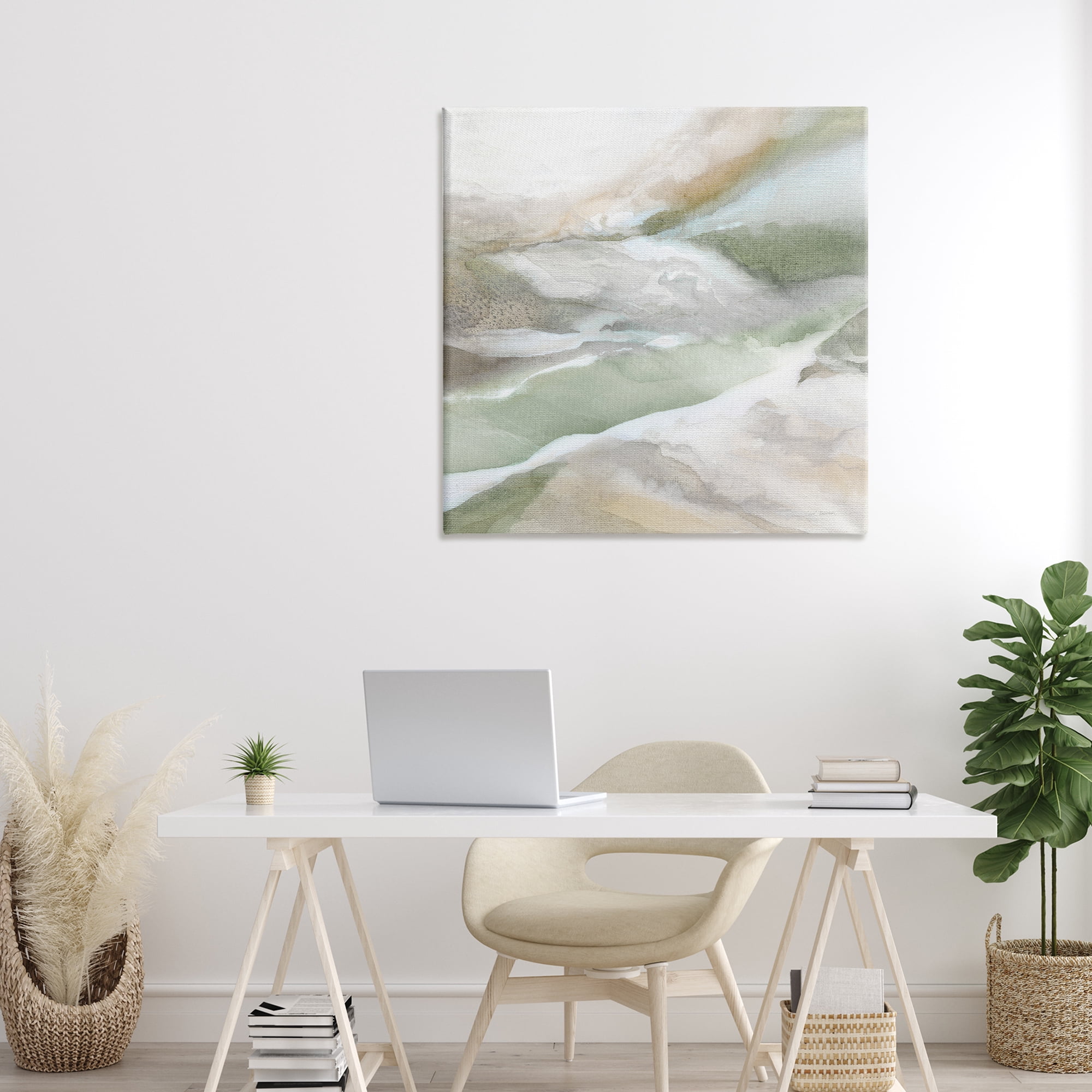 Stupell Industries Serene Misty Landscape Canvas Wall Art, design by Carol Robinson