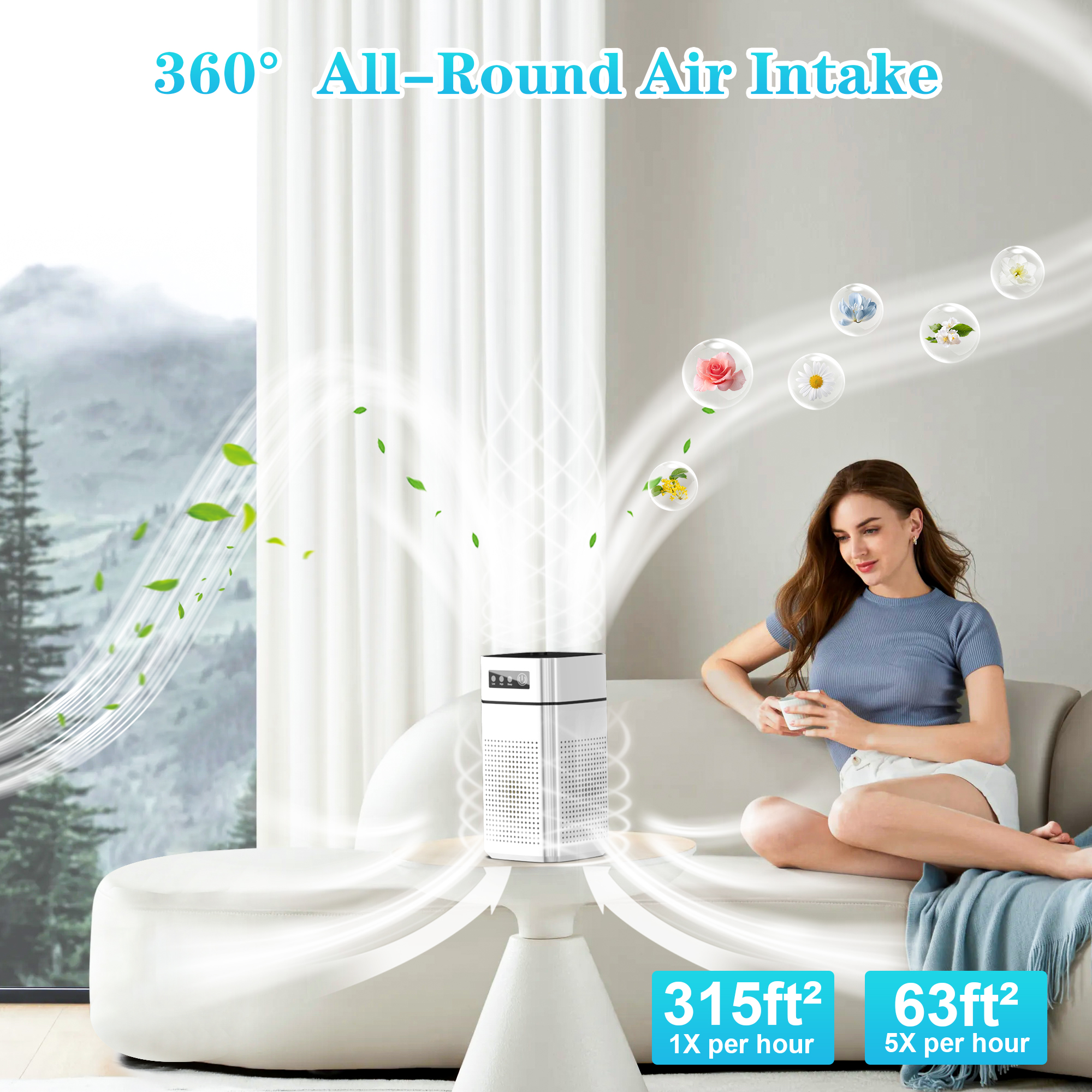 AIRFIRE AP202 HEPA Air Purifier For Allergies photo 8