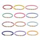 thumbnail image 1 of Pulvas de arcilla de 12 piezas Pulseras de verano Pulseras estiradas para mujeres para mujeres, 1 of 7