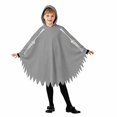 thumbnail image 3 of LILIYA Halloween Cloak Outfits Boy Girl Poncho Clothes Children Hooded Cloak Holiday Party Top Autumn Winter Outfit, 3 of 9