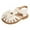 White, variant on Ediodpoh Children Shoes Flat Baotou Sandals Comfortable Soft Sole Outdoor Beach Sandals Girls Sandals White 2