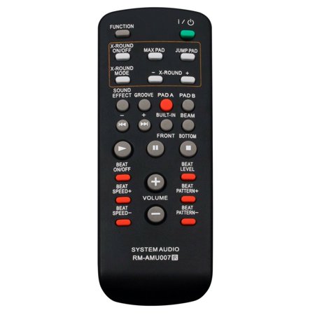 RM-AMU007 Replace Remote for Sony LBT-ZUX9 FST-ZUX9 SS-ZUX9 HCD-ZUX9 SS-ZUX9P