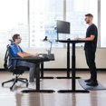 thumbnail image 2 of Electric Computer Table Single Motor Livable Table Stand Electric Livable Office Table Vertical Office Table My Lux Decor Round, 2 of 6