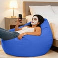 thumbnail image 4 of BotaniNest Water Drop Shape Sofa Cushion Cover With Backing For Living Room Seat Pad Protector, 4 of 4