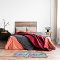 thumbnail image 4 of Flower Pattern Soft Suede Blanket | Non-Slip Carpet Cover Rug for Bedroom Living Room Coffee Table Window | Easy Clean Polyester Throw for Home Office Dining Room, 4 of 6