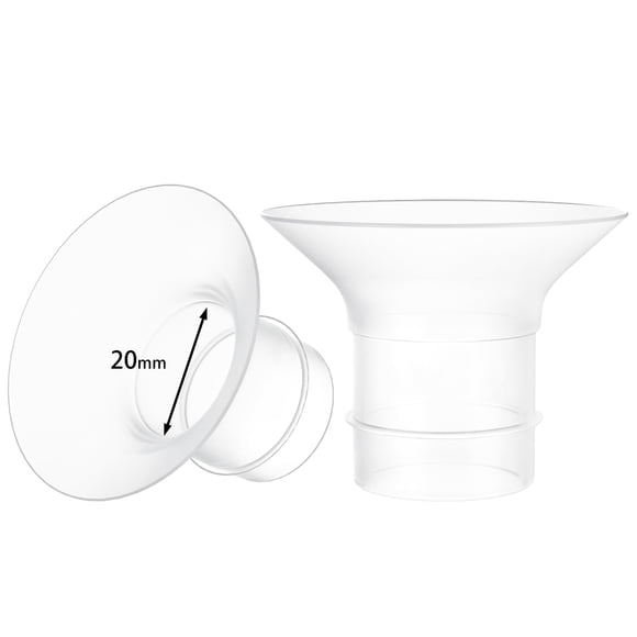 Kit de Inserto para Brida de Extractor de Leche Wevedk de Silicona 20mm