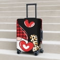 thumbnail image 6 of Pofeuu Love Gnomes Print Luggage Suitcase Cover Protector Luggage Washable Covers Aesthetic for 18/24/28/32 inch Luggage（No luggage included）-Medium, 6 of 7