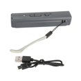 thumbnail image 1 of Ultrasonic Bark Control Device Rechargeable Handheld Dog Bark Deterrent Devices with UV Violet Light Grey, 1 of 4