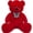 Red, variant on MorisMos Giant Teddy Bear 4ft Stuffed Animal Soft Big Stuffed Bear Plush Toy