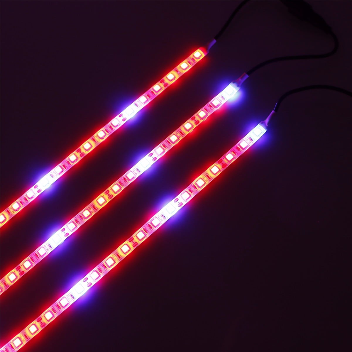 LED Grow Light, 3Pcs 1.6ft/Strip Plant Light for Indoor Plants 18W Grow