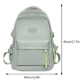 thumbnail image 2 of Shoulder Bag Multi-Pocket Student Backpack Waterproof for Laptop Book (Blue), 2 of 9