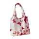 thumbnail image 3 of Bolsa de compras reutilizable, bolso de hombro elegante y moderno para mujer, ideal para las vacaciones de primavera. Blanco Rojo, 3 of 9
