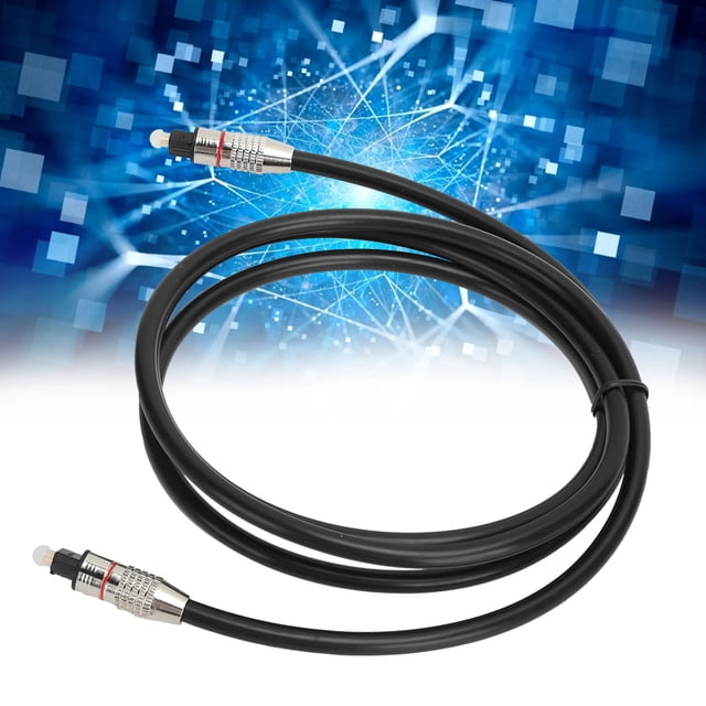 For TosLink Cable, High Fidelity Stable Connection Optical Audio Cable High Firmness for Audio Equipment for Home Theater