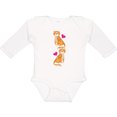 thumbnail image 3 of Inktastic Tiger Jungle Animal Girls Long Sleeve Baby Bodysuit, 3 of 5