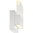 thumbnail image 2 of 62/1502 Nuvo Lighting Ellusion-15W 1 LED Medium Wall Sconce-7.25 Inches Wide by 7 Inches High-Polished Nickel Finish, 2 of 5