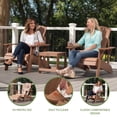 thumbnail image 5 of Lifetime Outdoor Polystyrene Adirondack Chair, Brown, 60064, 5 of 12