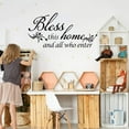 thumbnail image 3 of ‎TACYKIBD 3 Sheets Vinyl Wall Quote Stickers Love Family Inspirational Wall Stickers Motivational Wall Decals Bible Verse Inspirational Sayings for Home Wall Decorations (Classical Style), 3 of 7