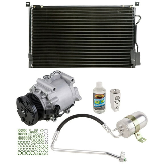 A/C Kit w/ AC Compressor Condenser & Drier For Ford Freestyle 2006 2007 - BuyAutoParts
