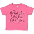 thumbnail image 3 of Inktastic Though She Be but Little Shakespeare Quote Boys or Girls Toddler T-Shirt, 3 of 5