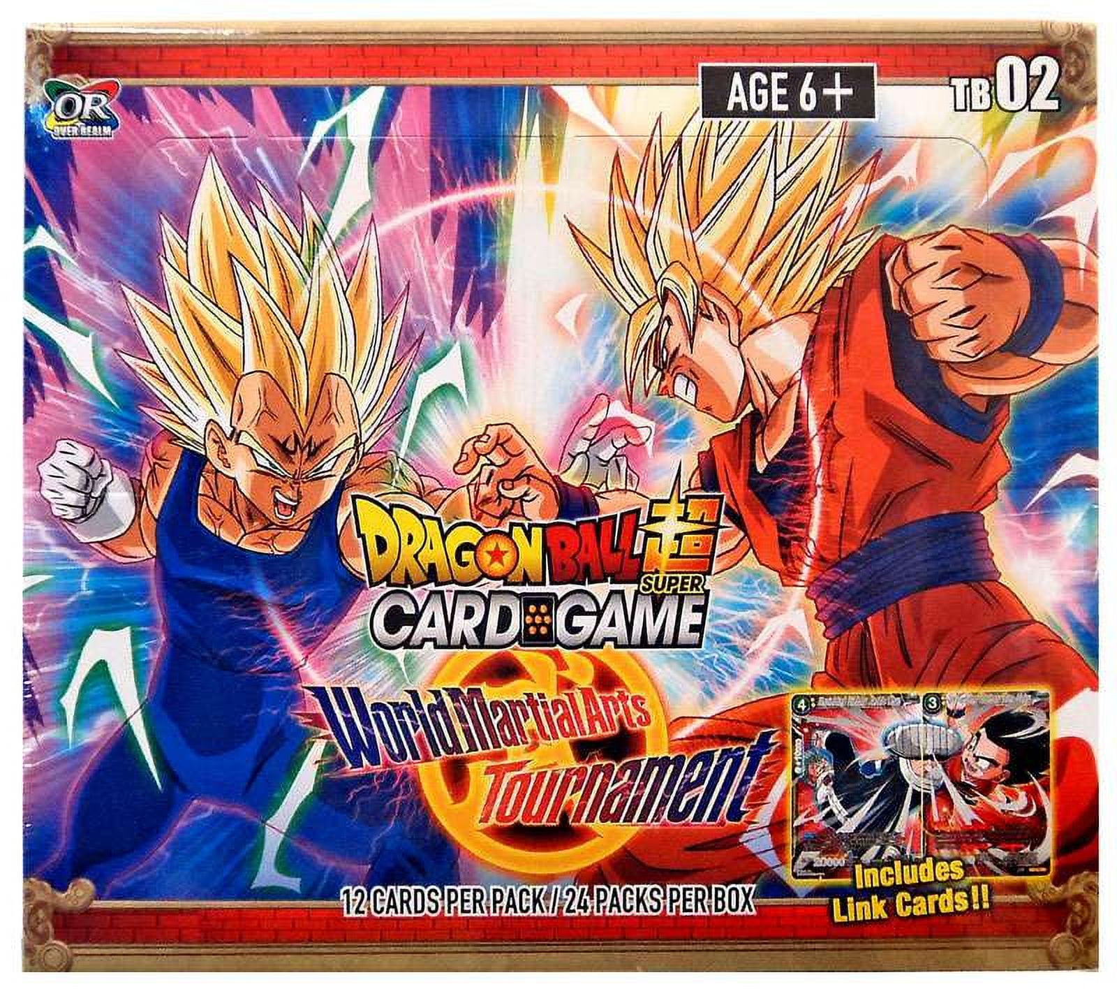 Dragon Ball Super Collectible Card Game The Tournament of Power Booster Box  [24 Packs] 