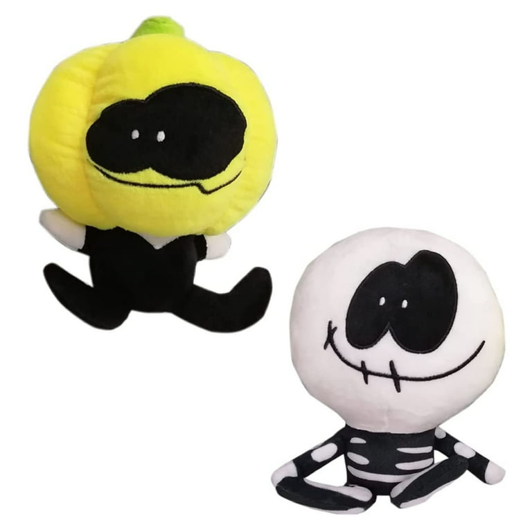 Set 2 Spooky Month Skid and Pump Plush - 8 Friday Night Funkin Plush  Stuffed Soft Doll Toys 