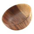 thumbnail image 3 of Wooden Salad Bowl, Wooden Bowl Natural  Wood  For Soup For Rice, 3 of 8