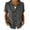 Summer Tops for Women Gray, variant on Womens Cotton Linen Dressy Blouses, Summer Tops for Women Casual Lightweight V Neck Short Sleeve Shirts with Buttons Mothers Day Gifts