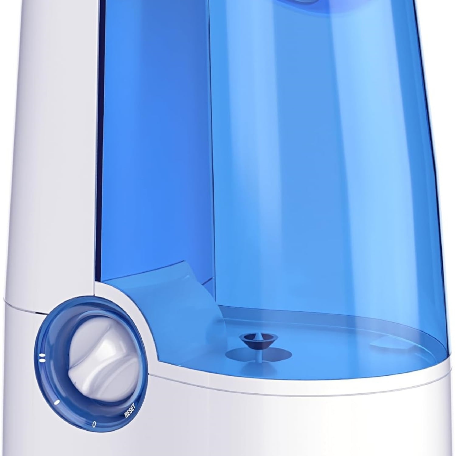 Warm Mist Humidifier - Air Humidifier for Bedroom, Home & Large Room, Baby, Kids and Adults Soothing Steam Vaporizer for Cough, Congestion, Allergies & Dry Air,