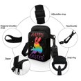 thumbnail image 5 of HELLHERO Happy Easter with Shoulder Strap Adjustable Shoulder Strap Crossbody Bag with Adjustable Strap Polyester 4.33x1.97x7.09 for Adults, 5 of 7