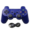 thumbnail image 1 of XYCCA Manette de Jeu Sans Fil pour PS3 avec Câble de Chargement USB - (Vert), 1 of 3