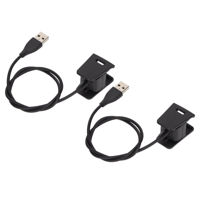 Cable de carga USB para Fitbit Charge, 2 piezas Cargador de reloj inteligente USB Clip de carga USB para Fitbit Charge Cable de carga USB para Fitbit Charge Resultados impresionantes
