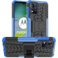 thumbnail image 1 of Pour Motorola Moto E13 Étui, Étui Hybride à Double Couche Robuste et Résistante avec Support Antichoc Compatible avec Motorola E13 (lime), 1 of 5
