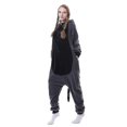 thumbnail image 3 of Raccoon Pajamas Animal Costume Jumpsuit Halloween Cosplay, 3 of 4