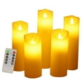 thumbnail image 1 of LED Candle Light Creative Remote Control Electric Flameless Candle for Wedding, 1 of 10